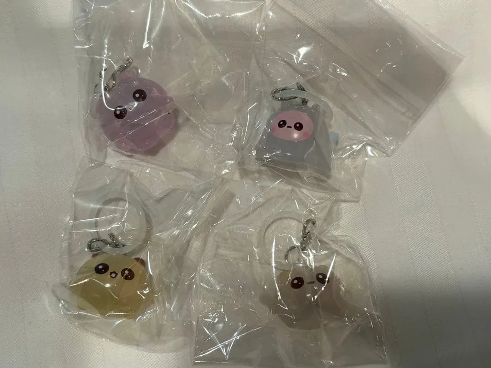 うちゃ&もっちりはむ ちゅるんとめじるしコレクション 4個セット