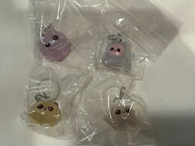 うちゃ&もっちりはむ ちゅるんとめじるしコレクション 4個セット