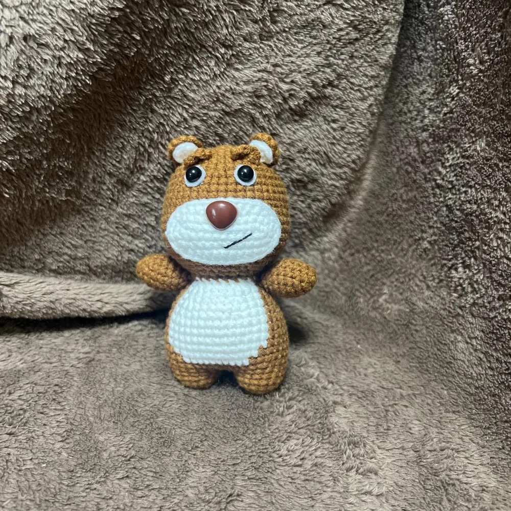 ハンドメイド あみぐるみ くま