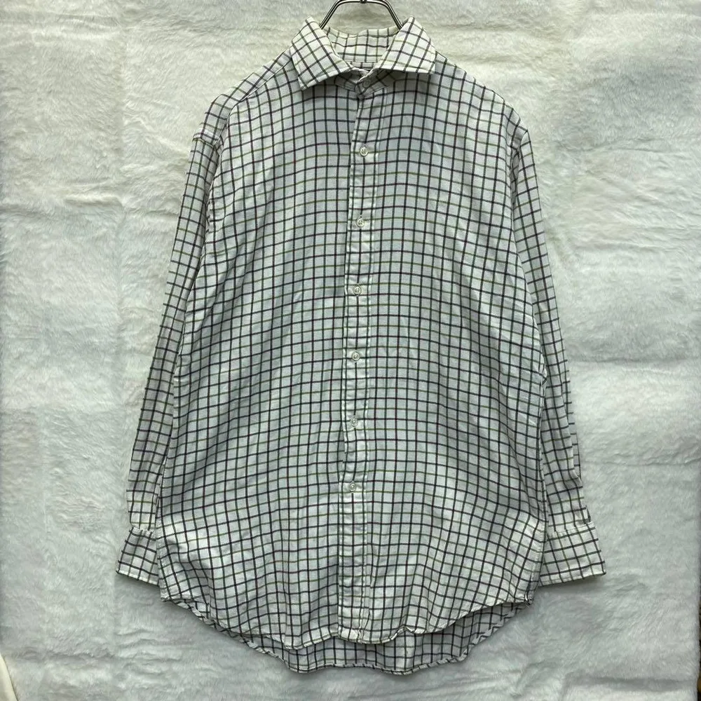 【P358】POLO by Ralph Lauren コットンチェックネルシャツ