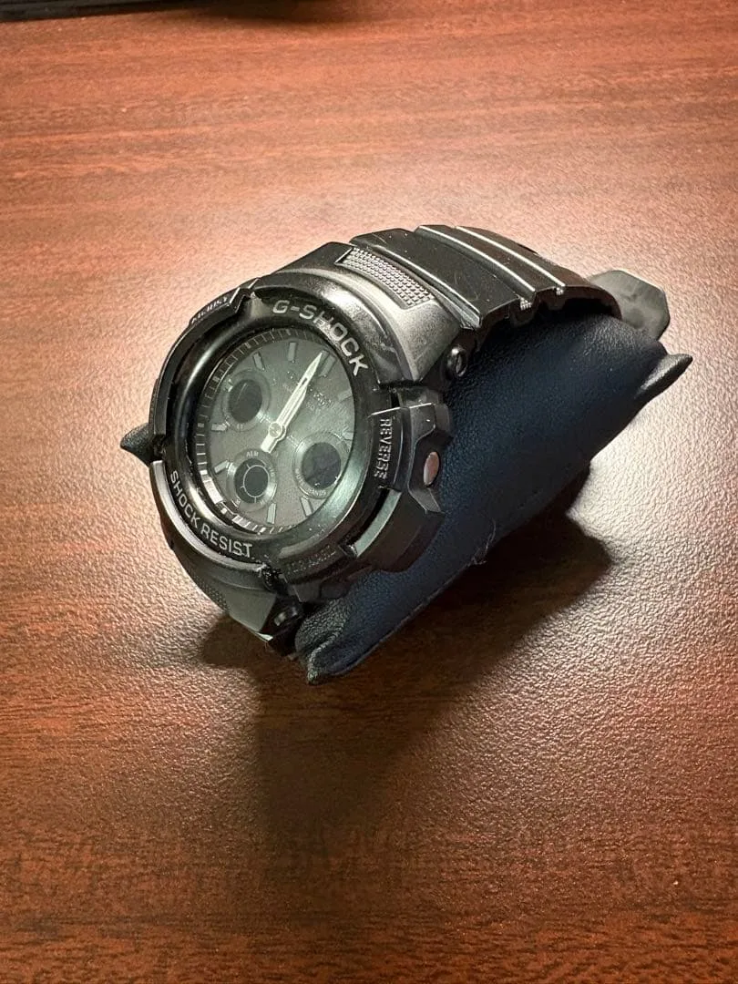 ■CASIO G-SHOCK AWG-M100Bソーラー電波