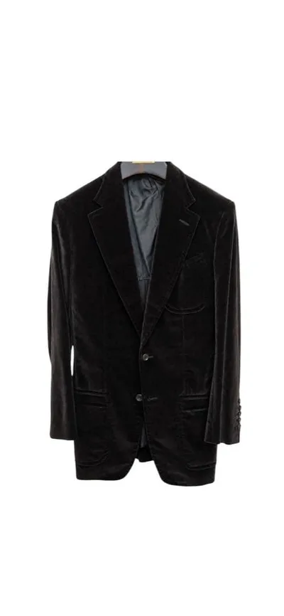 TOM FORD ベルベット テーラードジャケット 46 ベロア ベロア