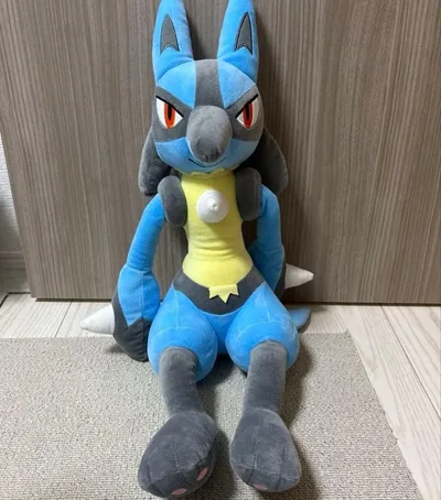 お値下げ!!ポケットモンスター ポケモン めちゃでか ルカリオ ぬいぐるみ