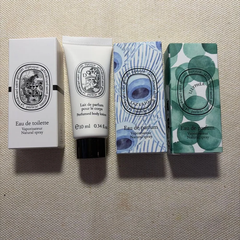 diptyque 香水・ボディローション サンプル4点セット