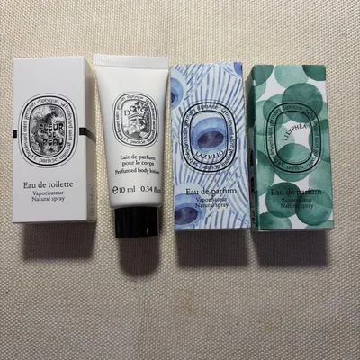 diptyque 香水・ボディローション サンプル4点セット