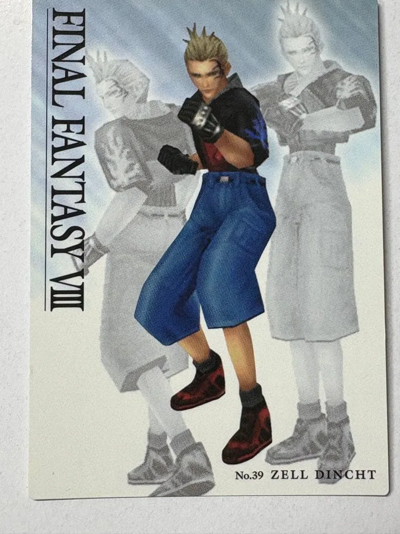 美品 初版 FF8 カードダスマスターズ No.39 ゼル・ディン 1999年
