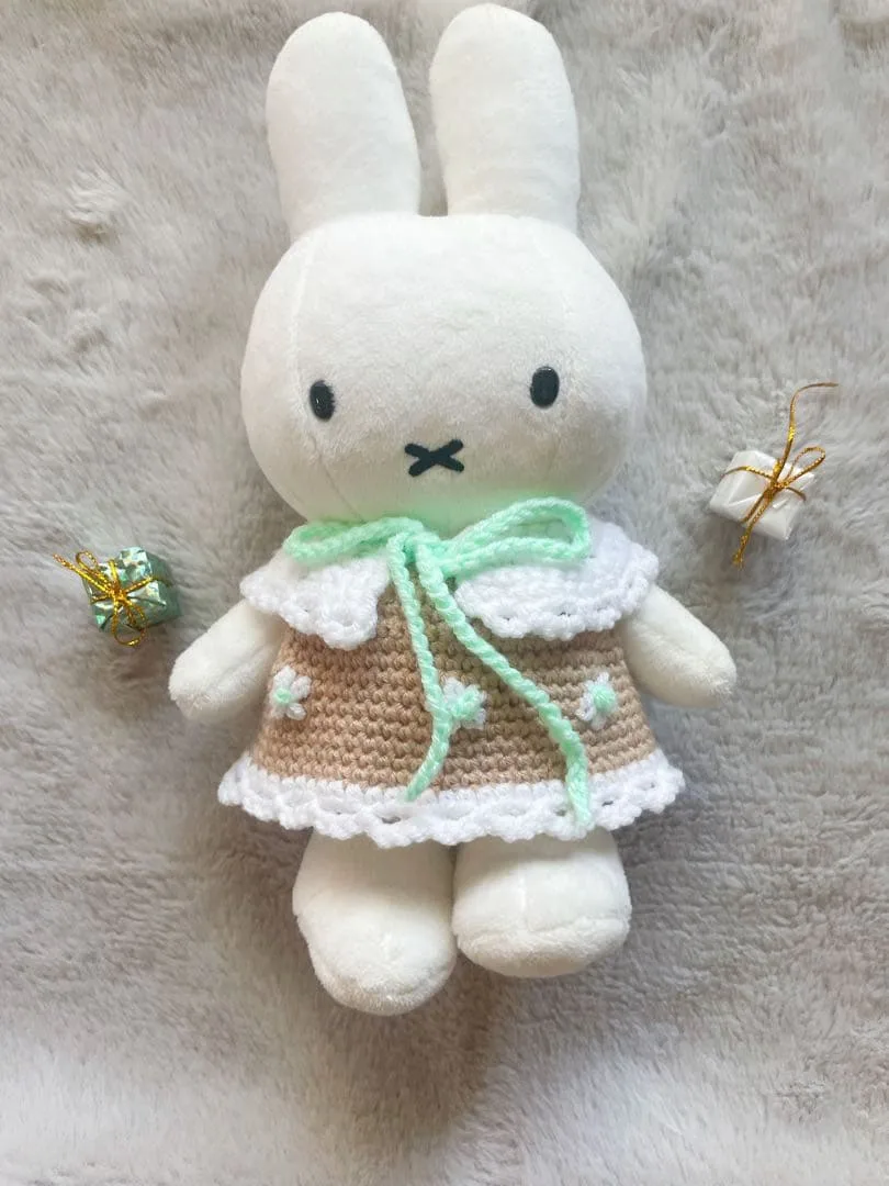 ハンドメイド ポーズミッフィー フラワーミッフィー 着せ替え服 ぬい活 ぬい服