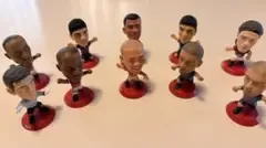 サッカー選手フィギュア 10体セット