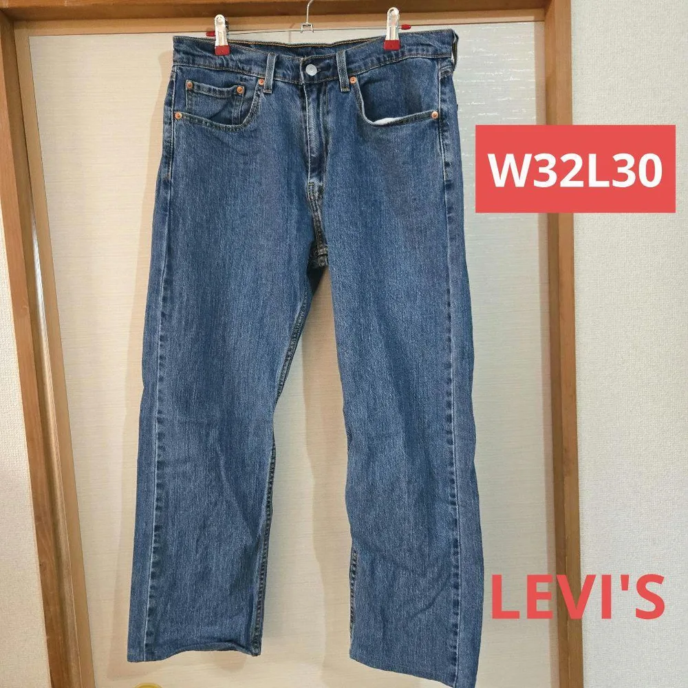 Levi's 505 ストレートデニム W32 L30