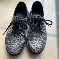 Dr. Martensレオパード柄 3ホール UK3