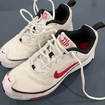 NIKE MAX AIR スニーカー ホワイト レッド