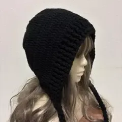 ハンドメイド ボンネット バラクラバ 大人用 かぎ編み B258
