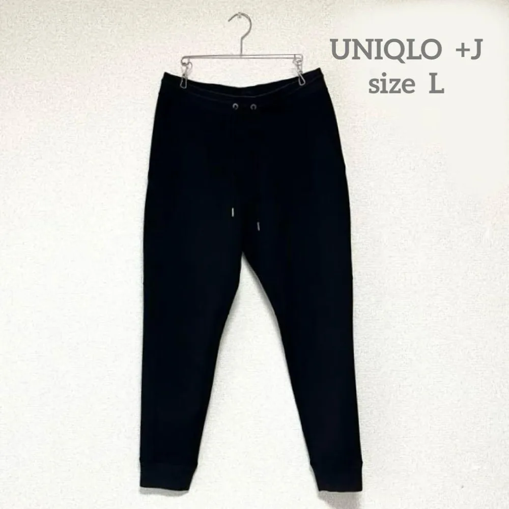 UNIQLO +J メンズドライスウェットパンツLサイズ ブラック