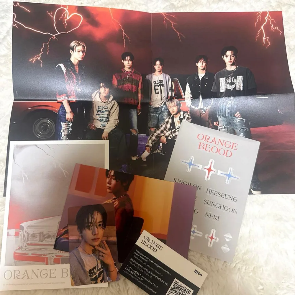 ENHYPEN ORANGE BLOOD アルバムセット