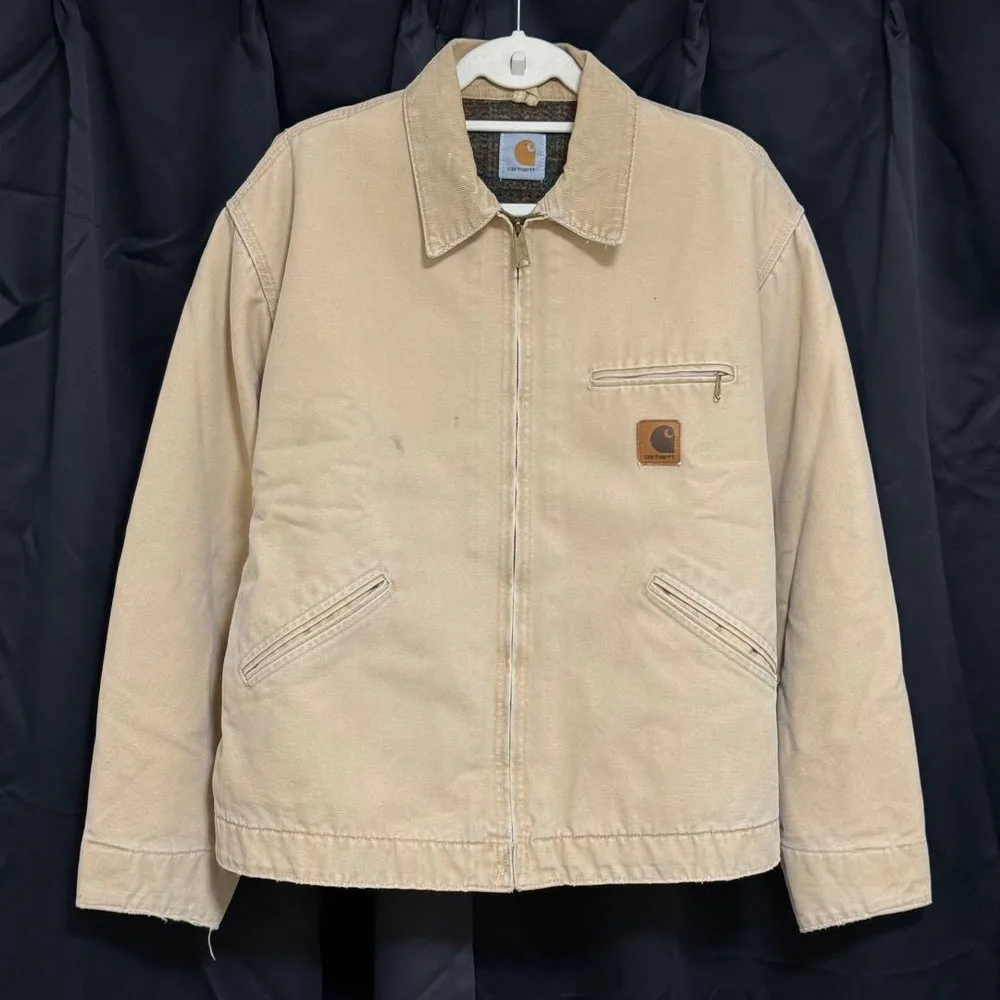 Carhartt ダック地 ジャケット ベージュ