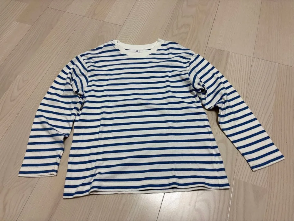 ボーダーカットソー