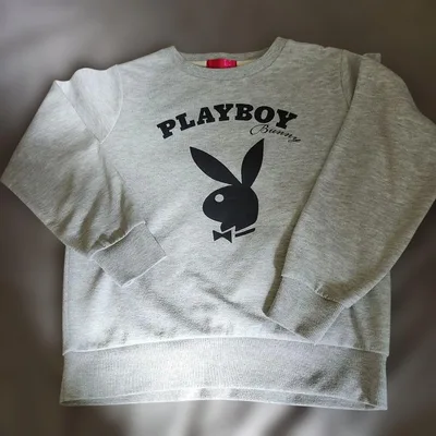 良品 PLAYBOY Bunny スウェット グレー Mサイズ y2k Y2K