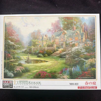 จิ๊กซอว์ Thomas Kinkade Spring Garden 1,000 ชิ้น