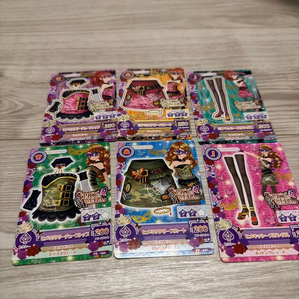 アイカツ 【️排出版】 ヒメミリタリーコーデ ミヤミリタリーコーデ マスカレード