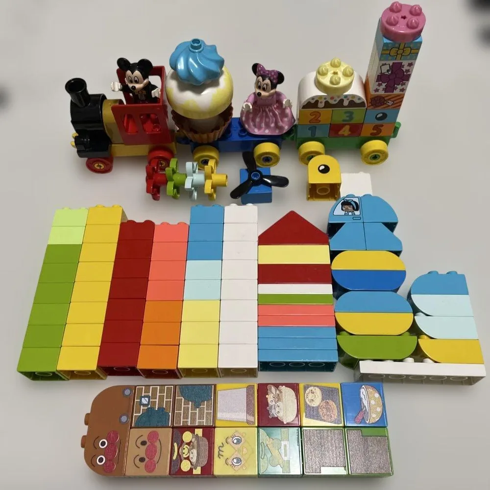 レゴデュプロ ミッキー ミニー ブロックまとめ売り ブロックラボアンパンマン