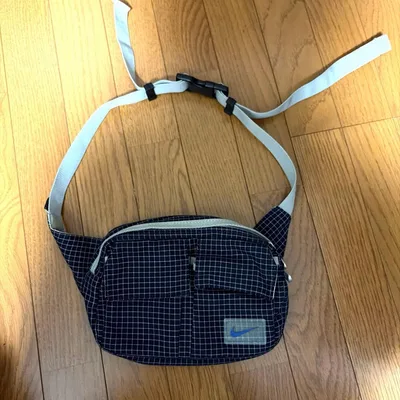 NIKE 格子柄 ボディバッグ ウエストポーチ 00s