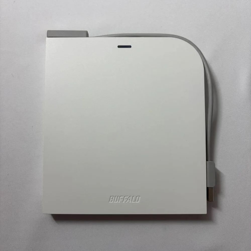 【美品】BUFFALO Blu-rayドライブ BRXL-PT6U3-WHD