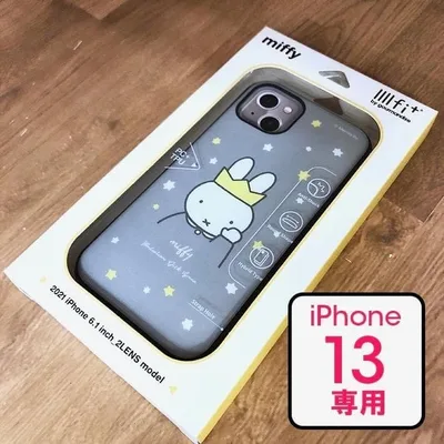 ミッフィー iPhone13 イーフィット スマホケース 4635