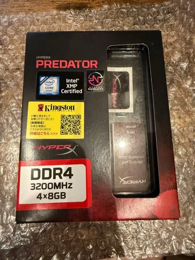 HYPERX PREDATOR DDR4 32GB 3200MHz RGB