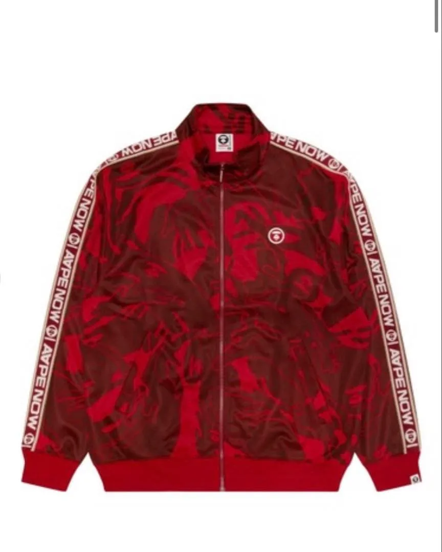 A BATHING APE トラックジャケット レッド