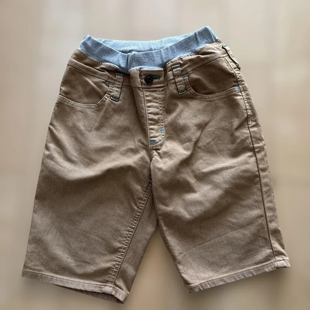 EDWIN キッズ ハーフパンツ ブラウン 150