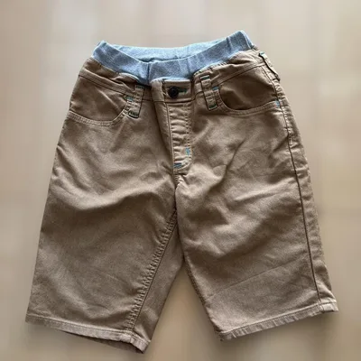 EDWIN キッズ ハーフパンツ ブラウン 150
