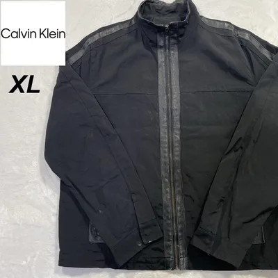 カルバン クライン ナイロンジャケット ジャンパー ブラック XL