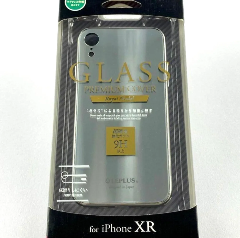 iPhone XR 「SHELL GLASS PREMIUM」 シルバー N3