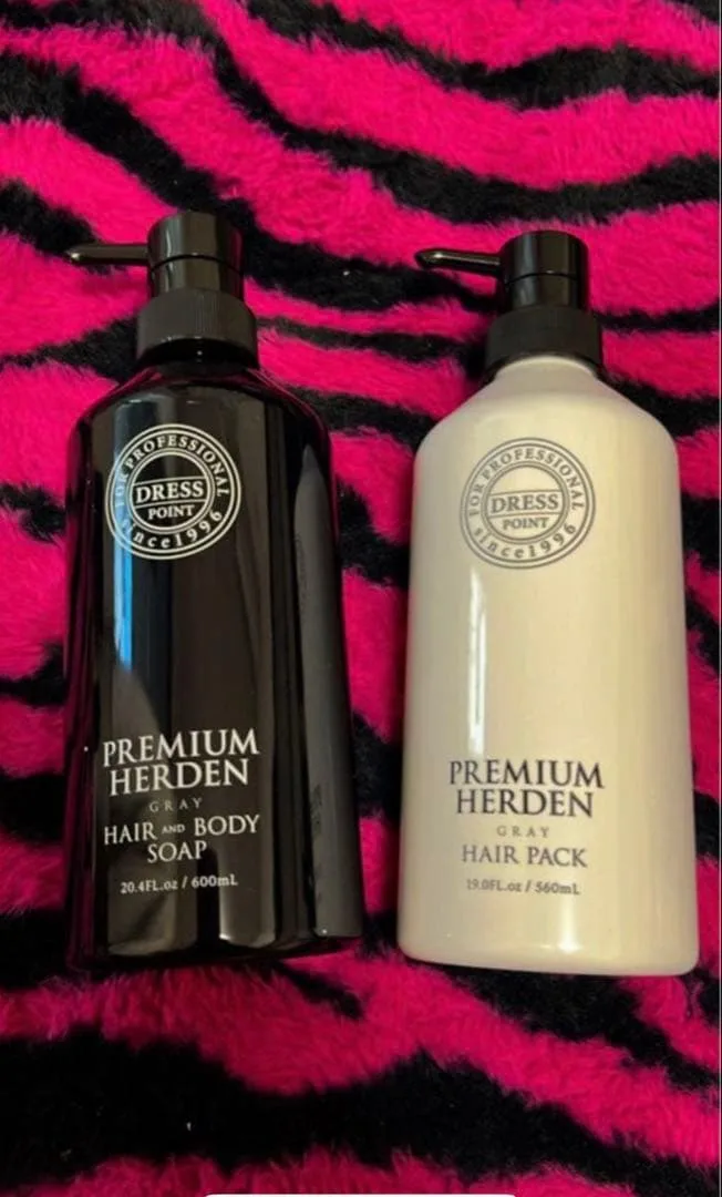 ドレス プレミアムハーデン シャンプー&ヘアパックセット