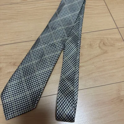 fiorio ネクタイ 千鳥格子柄