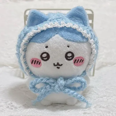ちいかわ おすわりぬいぐるみ ハチワレ用 赤ちゃんボンネット ぬい服 着せ替え服
