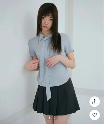MUSINSA standard スリムフィットブラウス