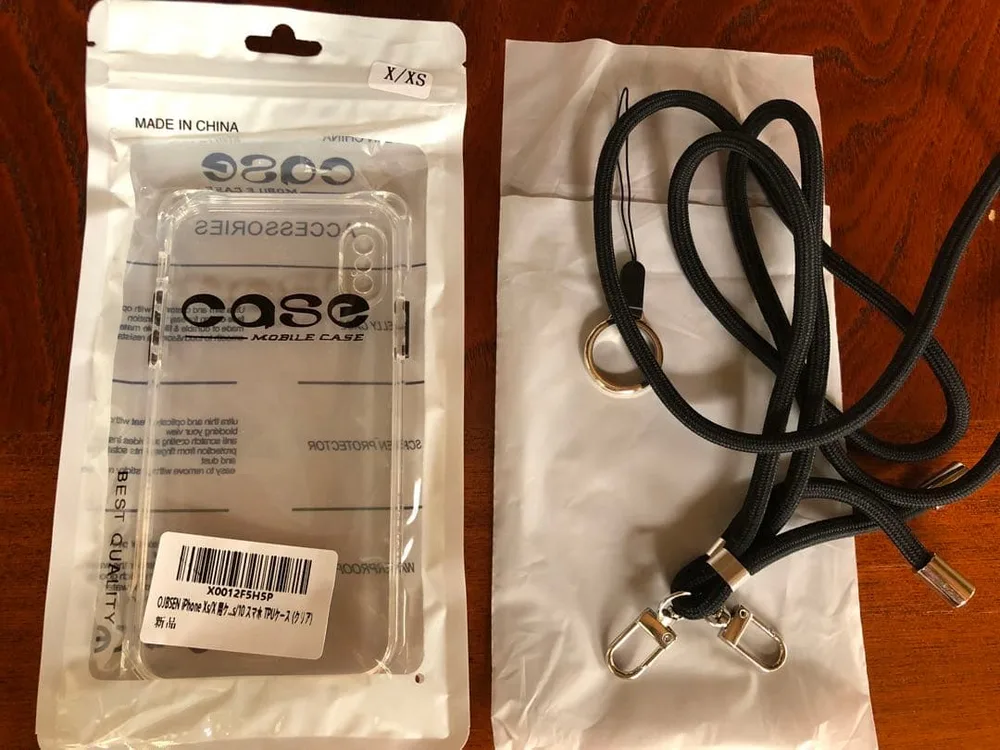 新品☆OJBSEN iPhone XS/X 用 スマホケース スマホショルダー