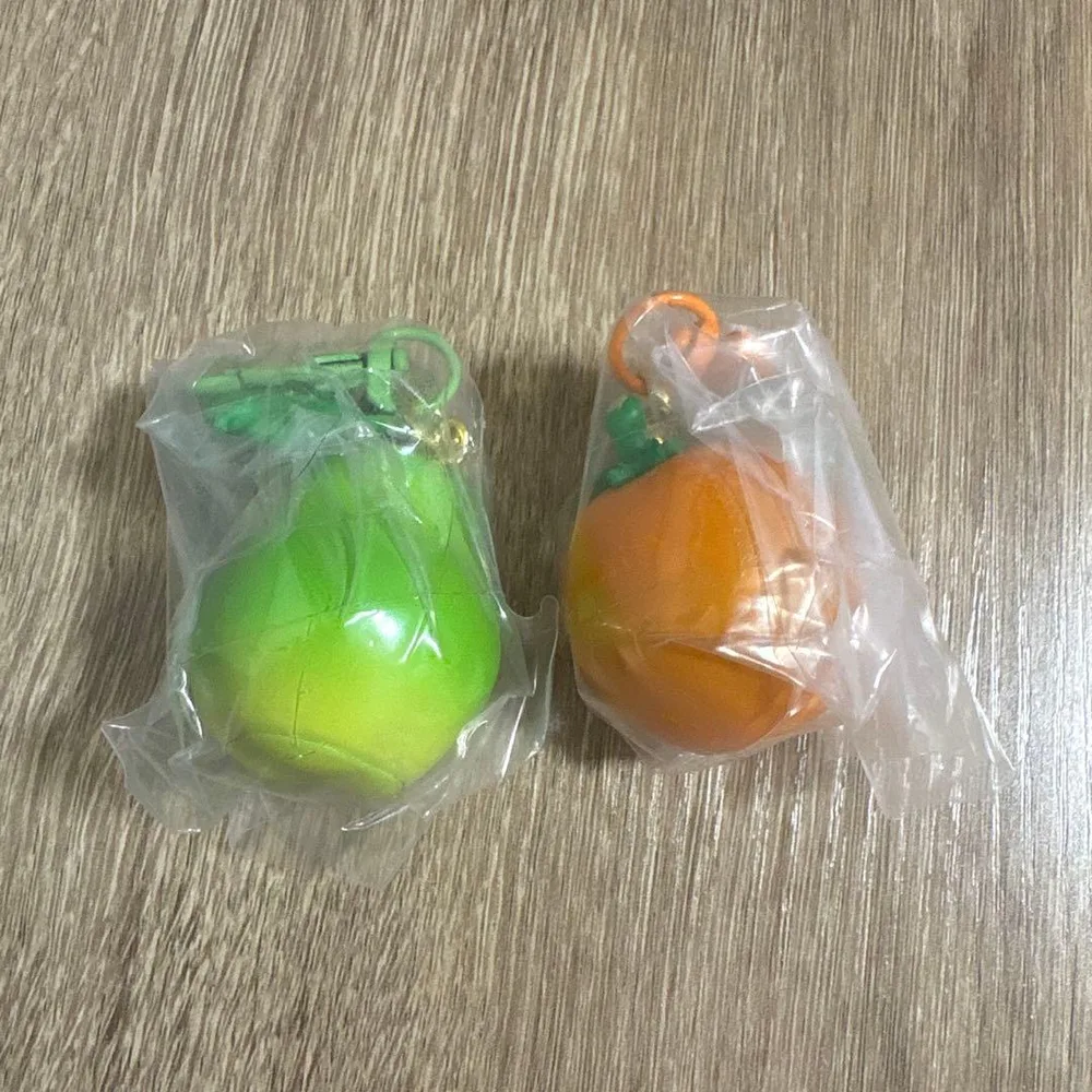 フルーツキーホルダーコレクション どうぶつの森 オレンジ 洋梨