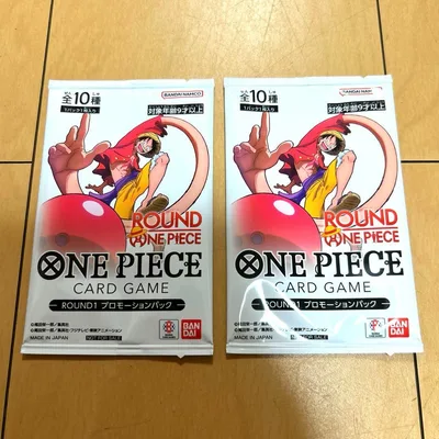 ワンピースカードゲーム ROUND1 プロモーションパック 2パック 未開封