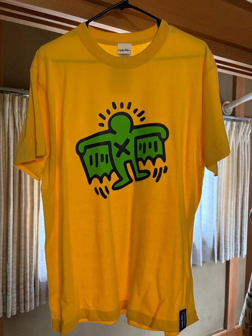 Keith Haring Tシャツ イエロー M