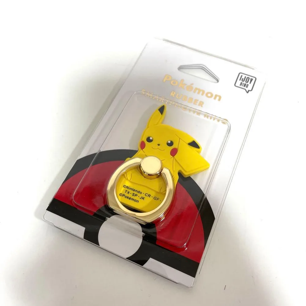 ポケモン ラバー スマホリング ピカチュウ IR-PM52 未使用