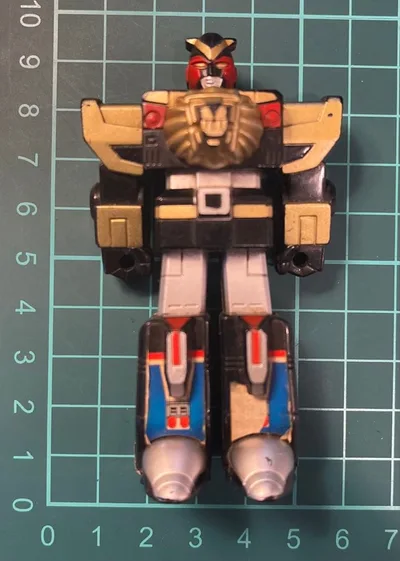 【送料無料】1992年 BANDAI 超獣戦隊ライブマンライブロボ 戦隊ロボ合金