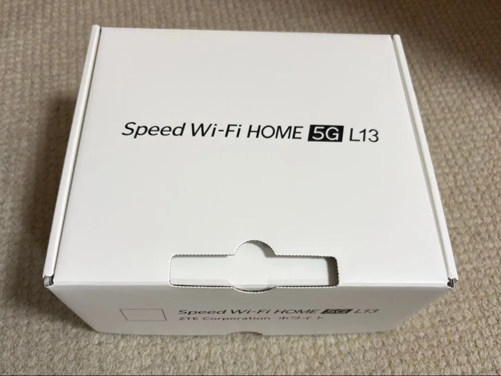 Speed Wi-Fi HOME 5G L13