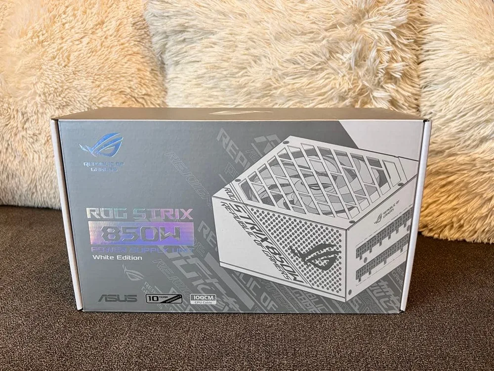【本体美品】ASUS ROG STRIX 850W WHITE EDITION
