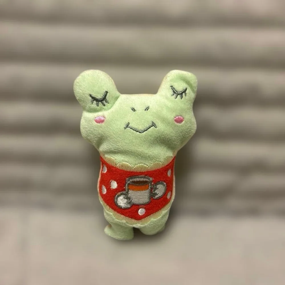 【レア新品】かえる 手のひらサイズ ミニぬいぐるみ
