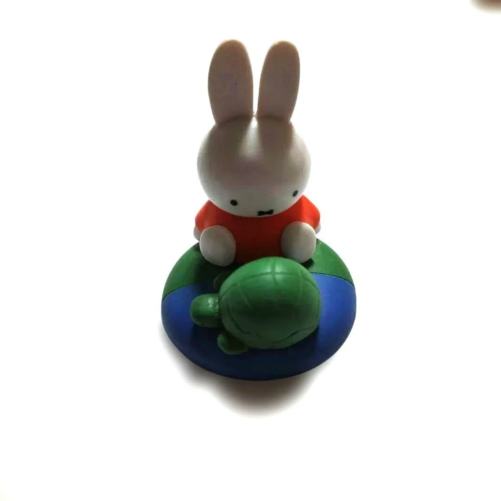 ミッフィー ガチャ miffy わくわくどうぶつえん フィギュア かめ 1点