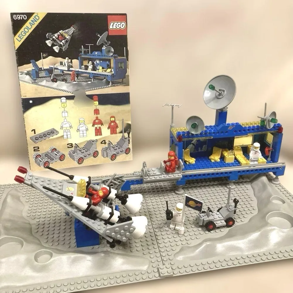 LEGO6970 宇宙船発射基地 美品 1980年