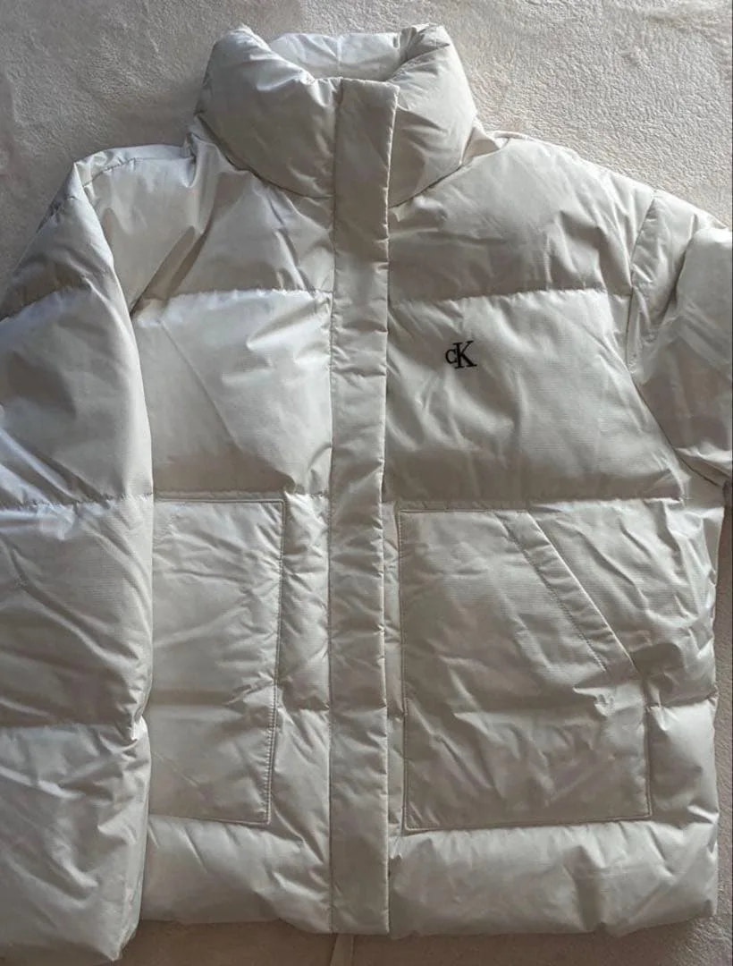 Calvin Klein Jeans ダウンジャケット ホワイト