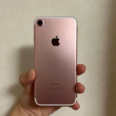【美品】Apple iPhone 7 ローズゴールド 128GB